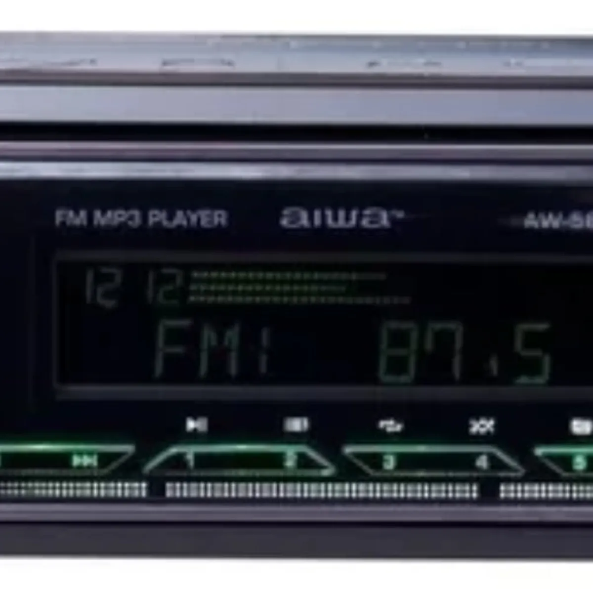 AIWA - Radio Auto 1 Din Bluetooth Usb X2 Radio Fm Aiwa Aw-5880t