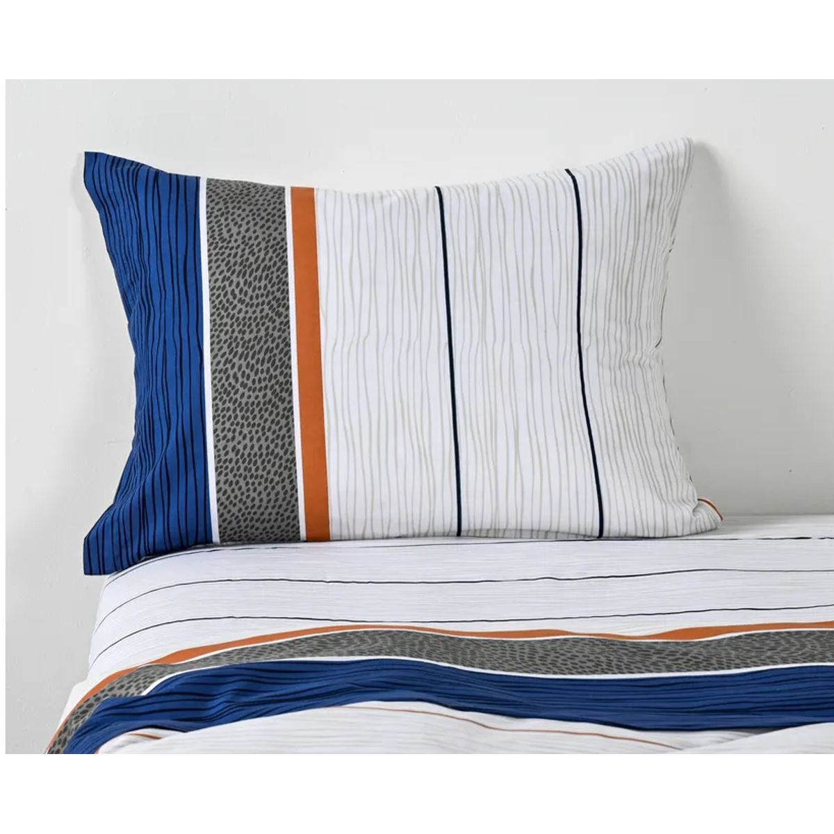 CANNON - Sábana CANNON American Family de 144hilos de 1.5 plaza BLUEMIST