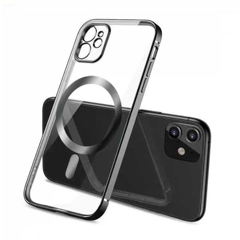 GENERICO - Carcasa Magsafe Para iPhone 14 / Negro