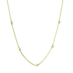 ANDREA COGGIOLA JOYAS - Collar Perla Sintética Elia Enchapado Oro 18K