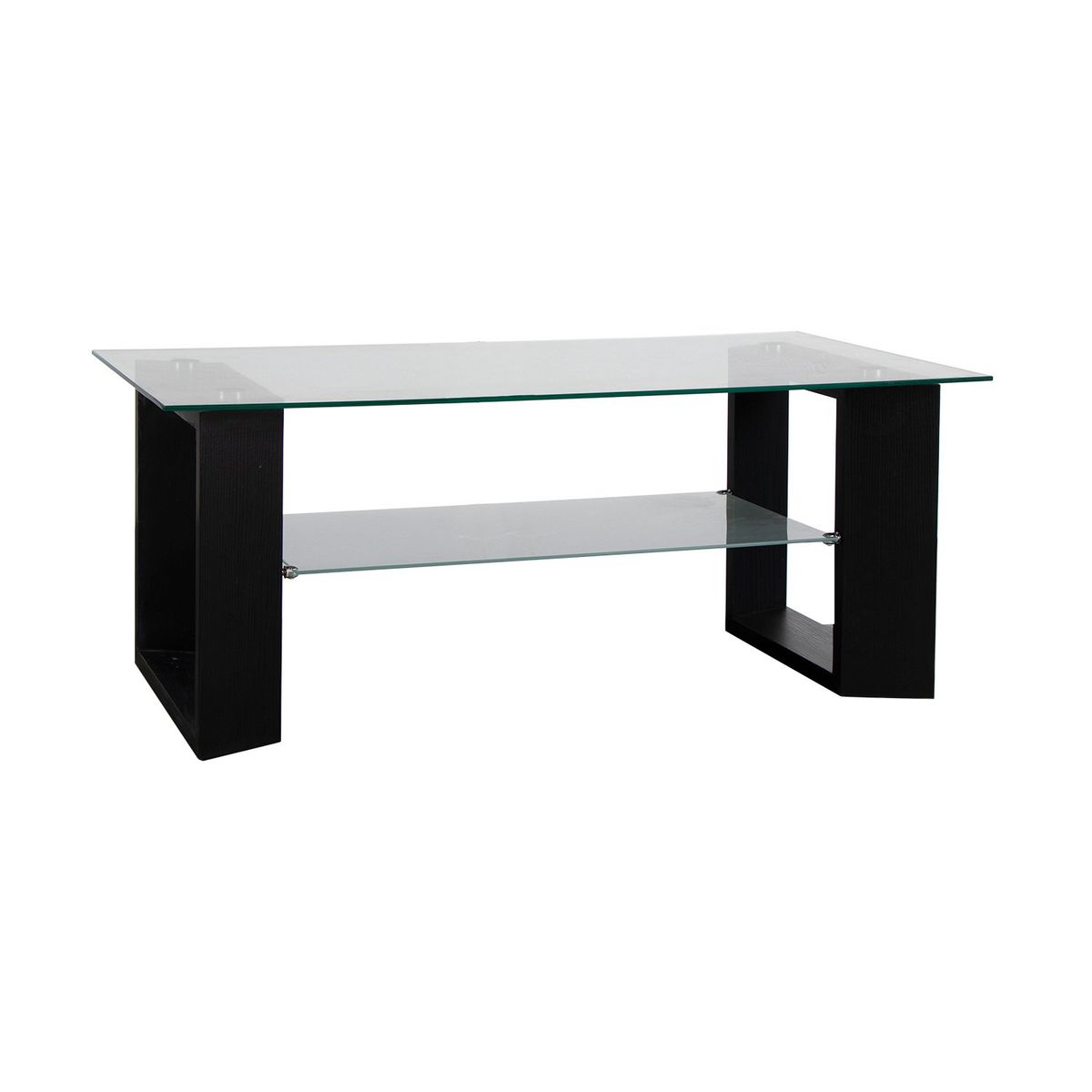 DECOMUEBLES - Mesa de Centro Omega negro