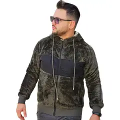 MPROPIA - Polerón Peludo Canguro Hombre Premium 0253.