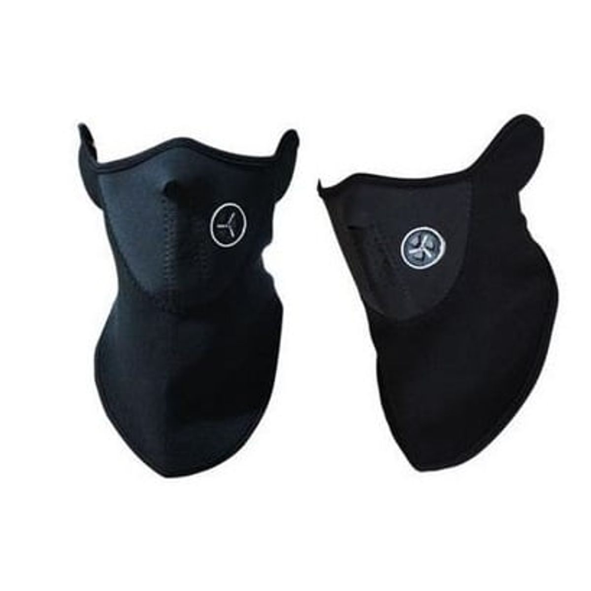 GENERICO - Mascarilla de media cara para motos