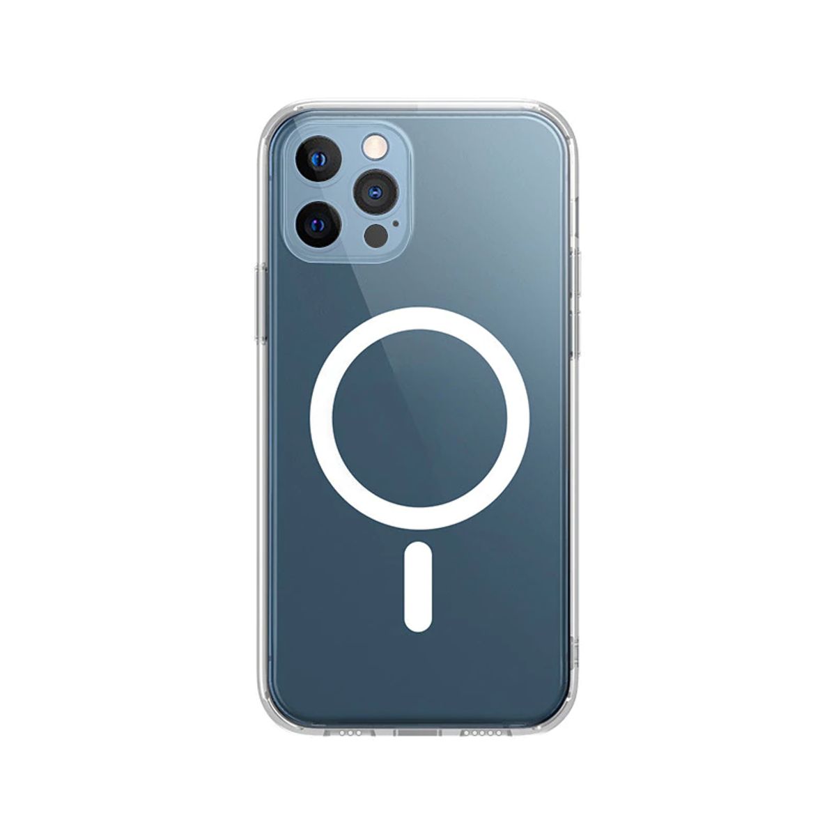 GENERICO - Carcasa Magsafe Para iPhone 12 pro Transparente