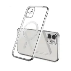 GENERICO - Carcasa Magsafe Para iPhone 13 pro / Plateado