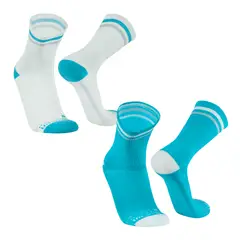SILVERA NANOTECH - Calcetines mujer hombre running ciclismo gym tenis padel deportivos