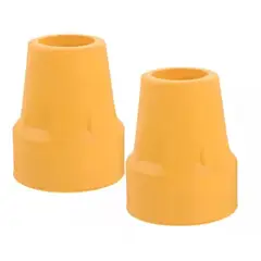 GENERICO - Regaton Base De Goma 19 Mm Para Baston Muleta Pack 2 Unid