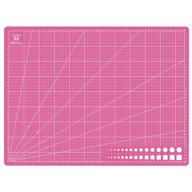 RD - Base Tabla Salvacorte Rd Tapete Corte 45x60cm A2 Rosa