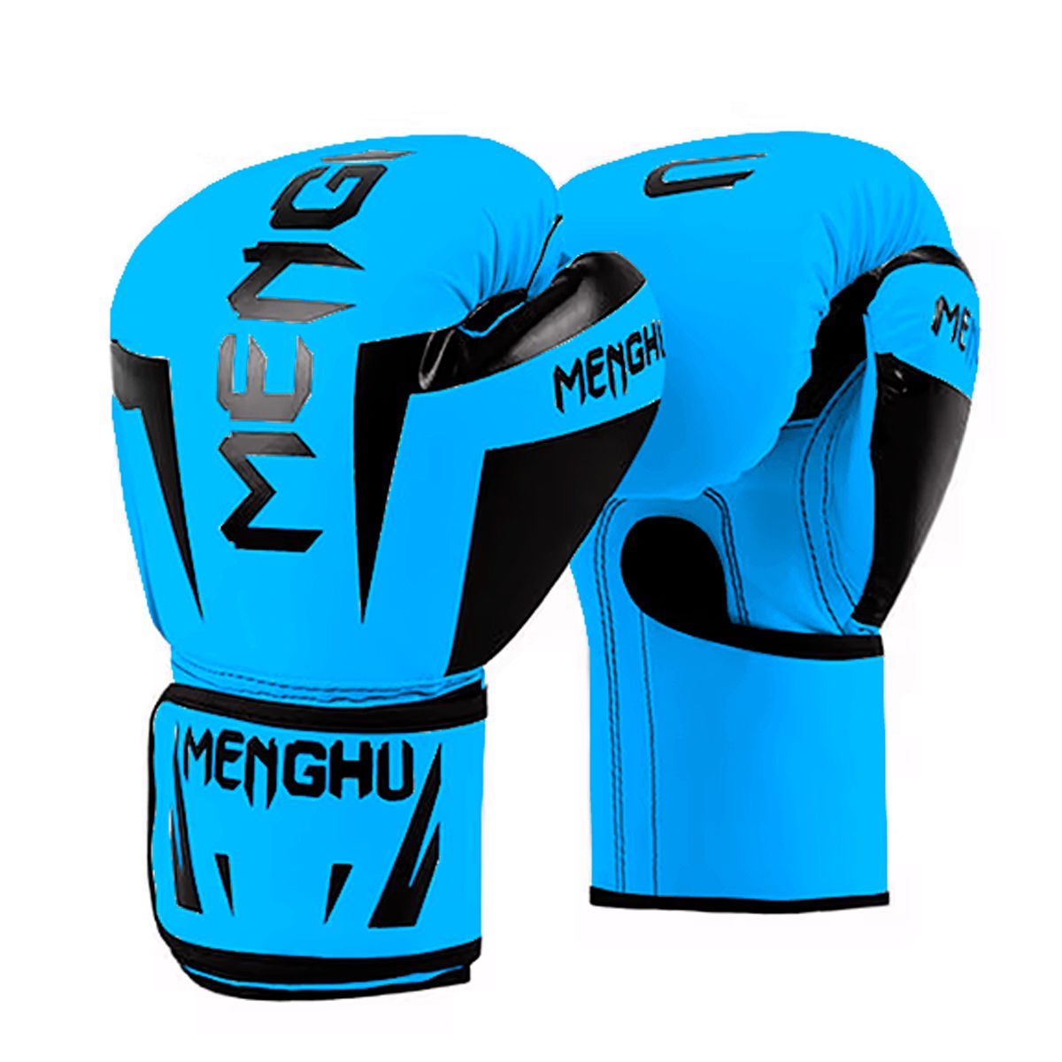 GENERICO - Guantes De Box Menghu 16 Onz Tigre Series Azul