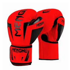 GENERICO - Guantes De Box Menghu 10 Onz Tigre Series Rojo