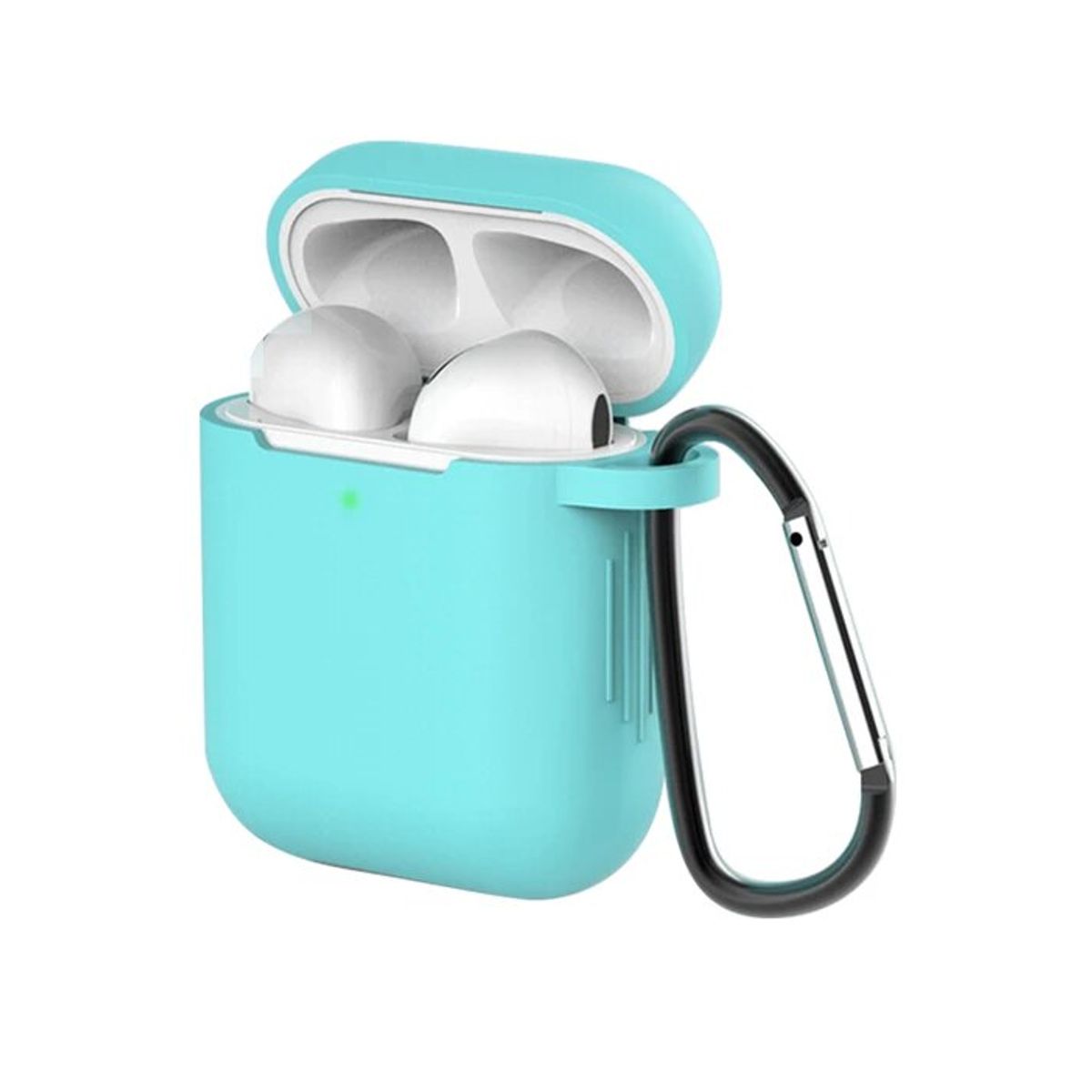 GENERICO - Funda Silicona Para Airpods 1 2 /  Turquesa