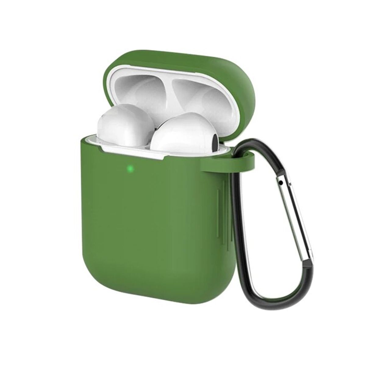 GENERICO - Funda Silicona Para Airpods 1 2 /  Verde