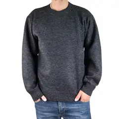 MPROPIA - Sweater Frizado Tejido Hombre Cuello Polo Colores 1367.