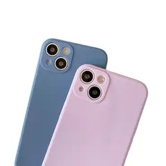 GENERICO - Carcasa Silicona Slim para iPhone 15 / Azul