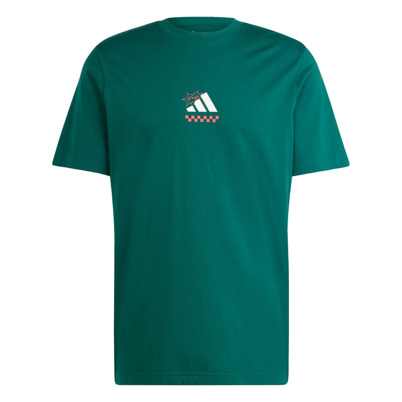 ADIDAS - Polera Lounge Pizza Estampada