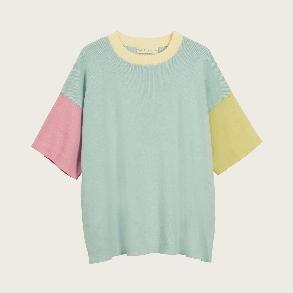 VACANZA - Polera Tejida Mujer 100% Algodón Orgánico