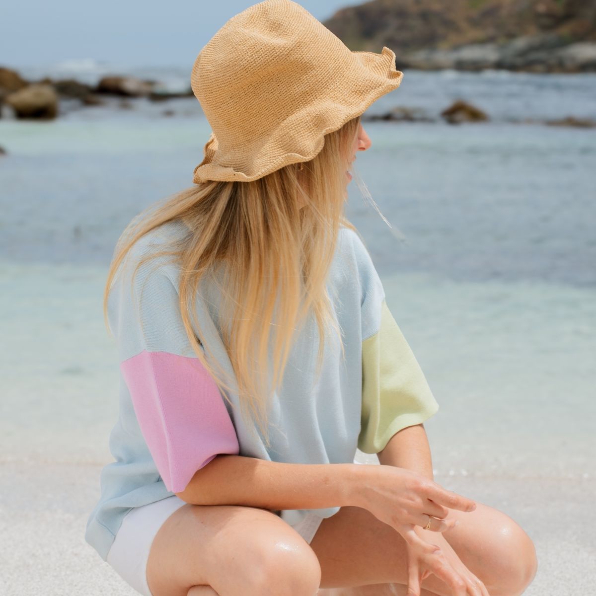 VACANZA - Polera Tejida Mujer 100% Algodón Orgánico