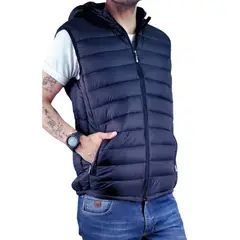 MPROPIA - Parka Sin Mangas Hombre Chaqueta Calidad Premium Gruesa 909