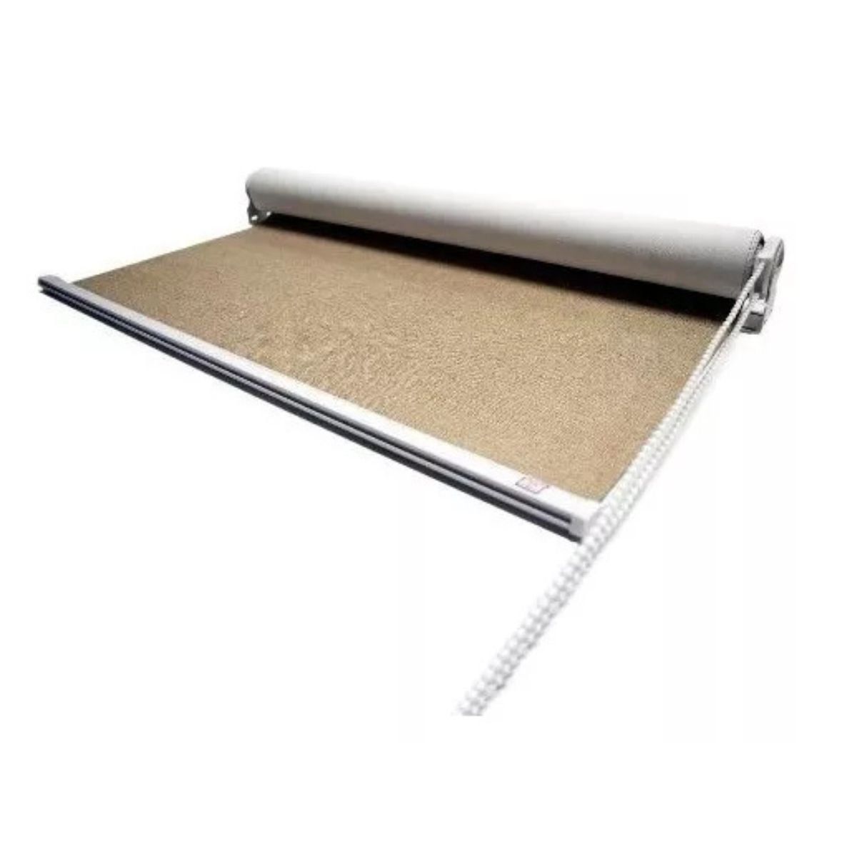 TODODESCUENTO - Cortina Roller Blackout Textura 120x120cm - Café