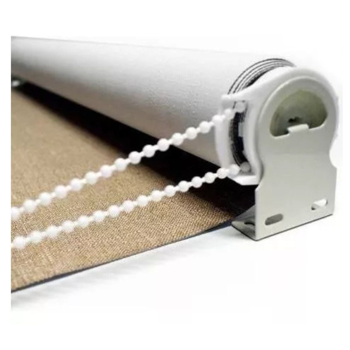 TODODESCUENTO - Cortina Roller Blackout Textura 120x120cm - Café