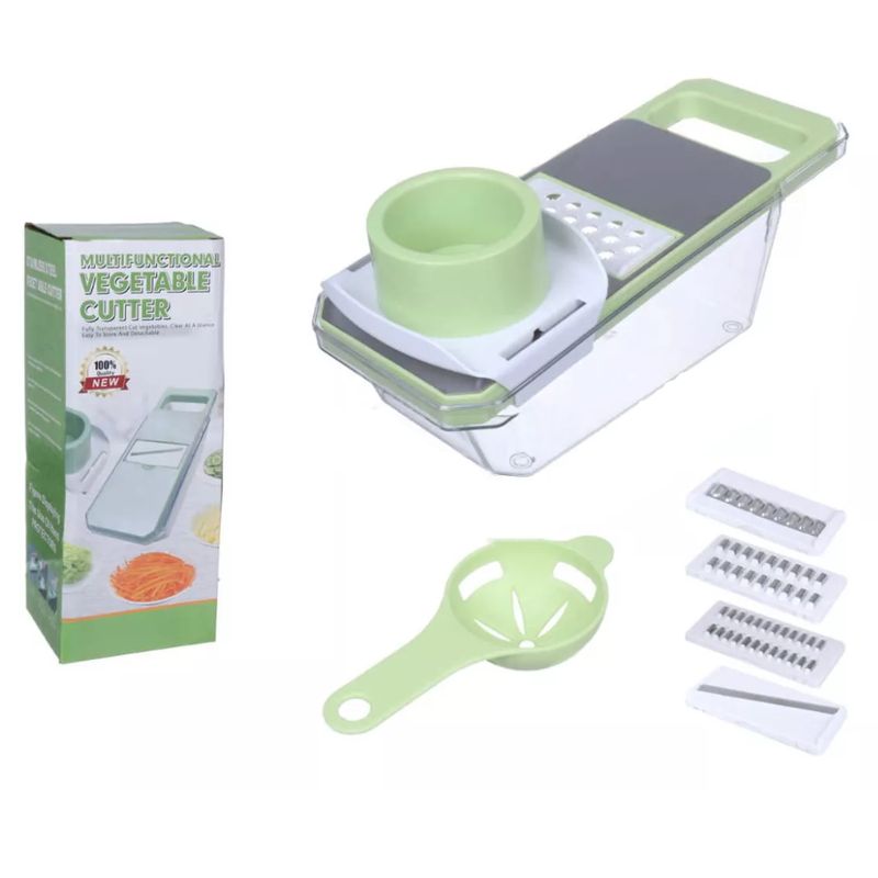 GENERICO - Cortador De Verduras Multifuncional 6 En 1 rebanador cocina