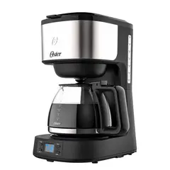 OSTER - Cafetera Programable 8 Tazas en Acero Inoxidable