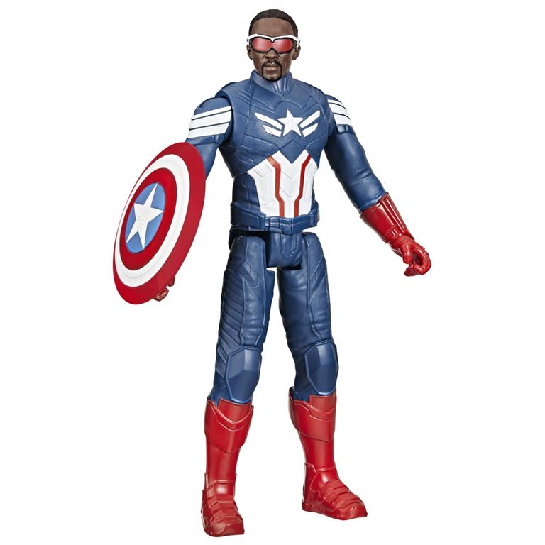 Figura de Accion Titan Hero Series Brave New World Capitan America
