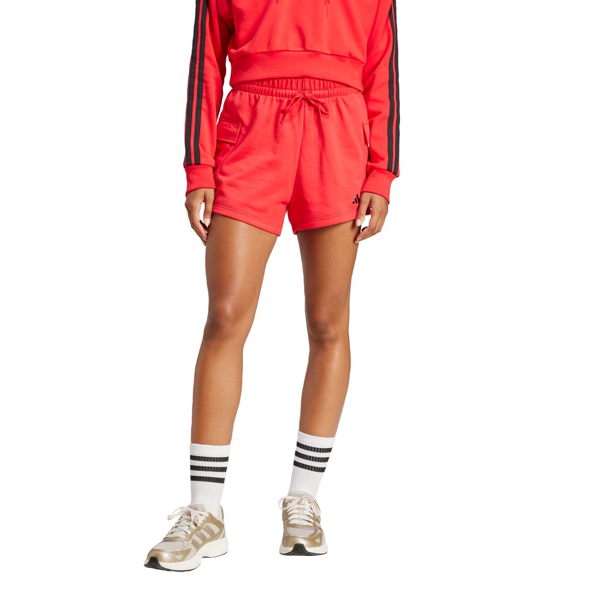 ADIDAS - Shorts Essentials Logo Pequeño French Terry Cargo