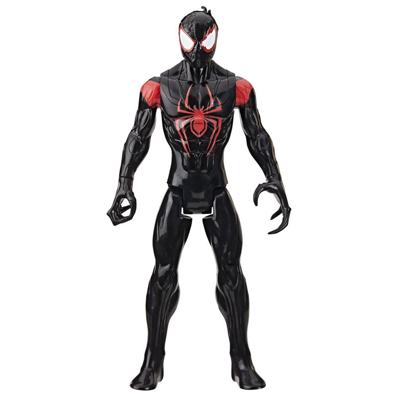 MARVEL - Figura de Acción Spiderman Titan Hero Series VenomVersus Miles Morales