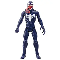 MARVEL - Figura de Acción Spiderman Titan Hero Series VenomVersus Venom