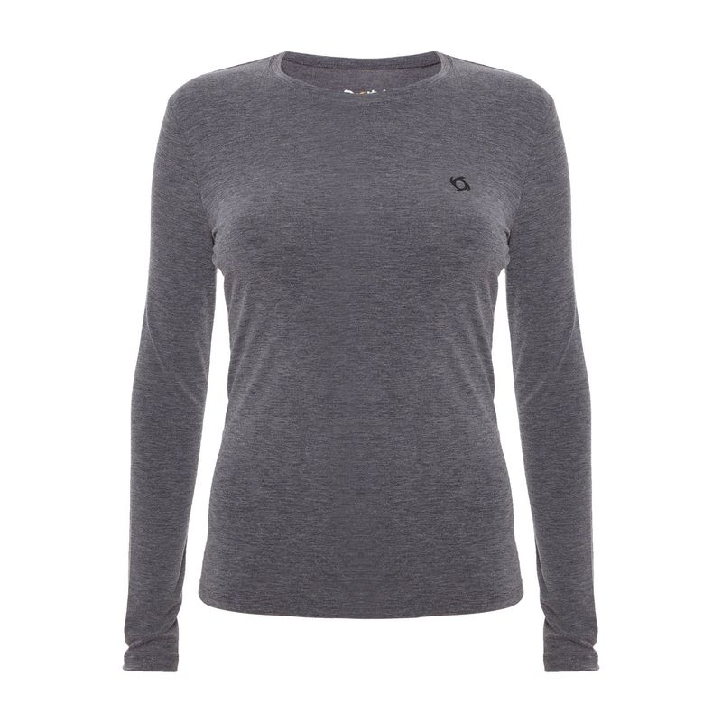 DOITE - Camiseta Primera Capa Thermoactive Mujer Gris Oscuro Doite