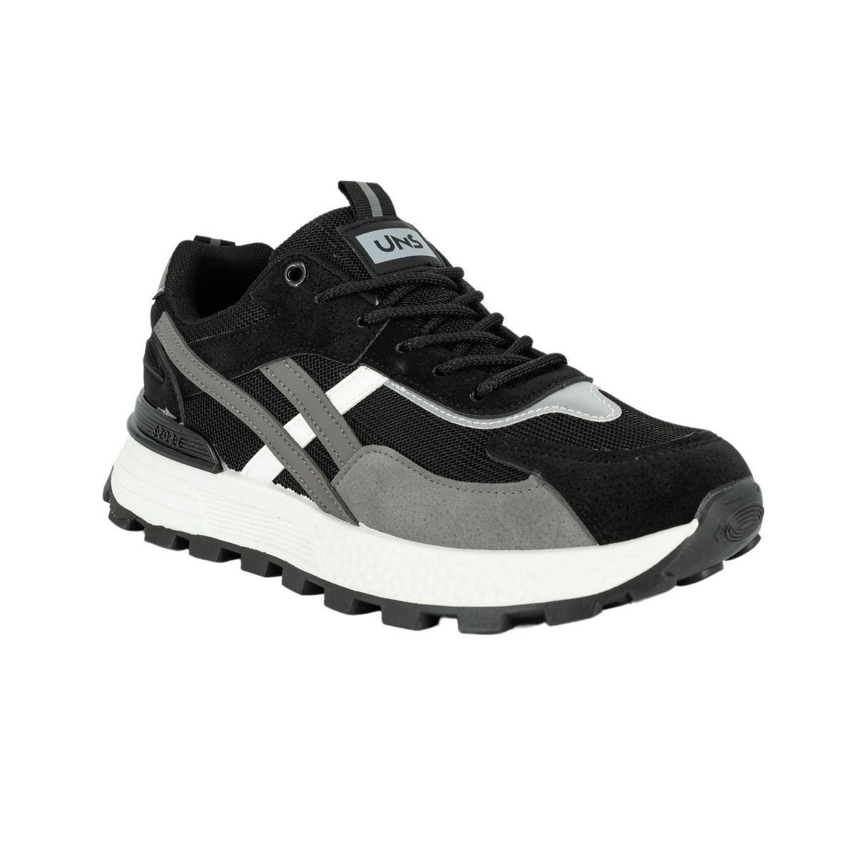 UNS - Zapatilla Hombre Negro Parra UNS