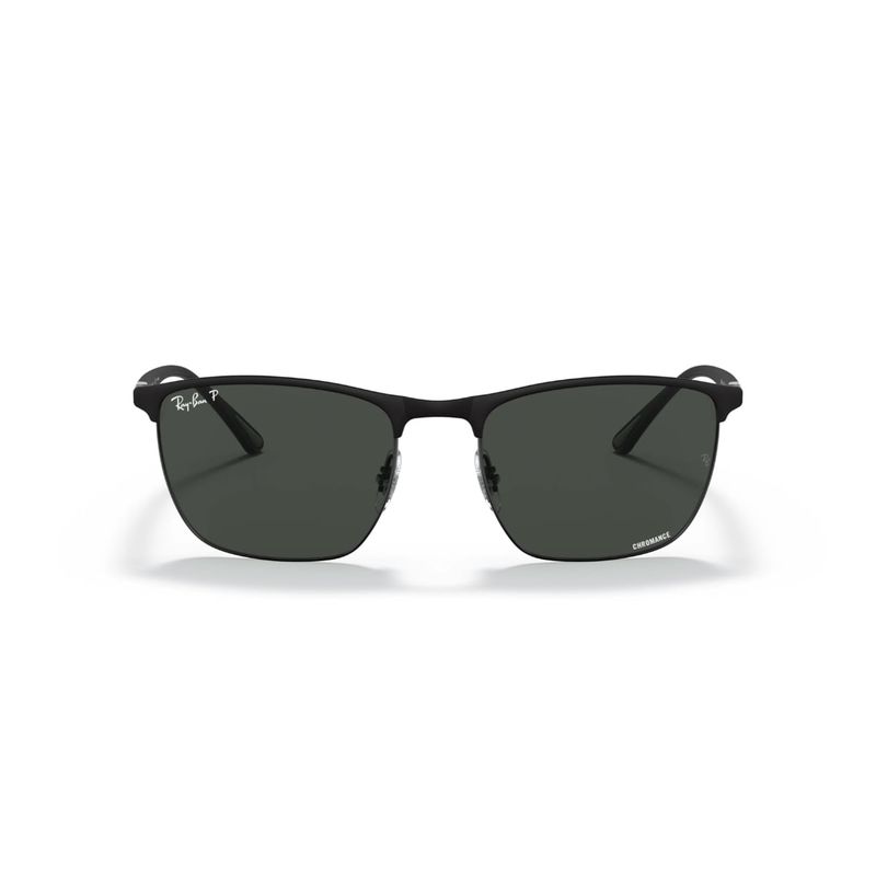 RAY BAN - Lentes de Sol Negro Polarizados Chromance Ray-Ban