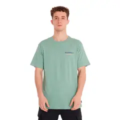 BILLABONG - Polera Hombre Twin Fins Verde