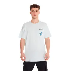 BILLABONG - Polera Hombre Funghi Pocket Blanco