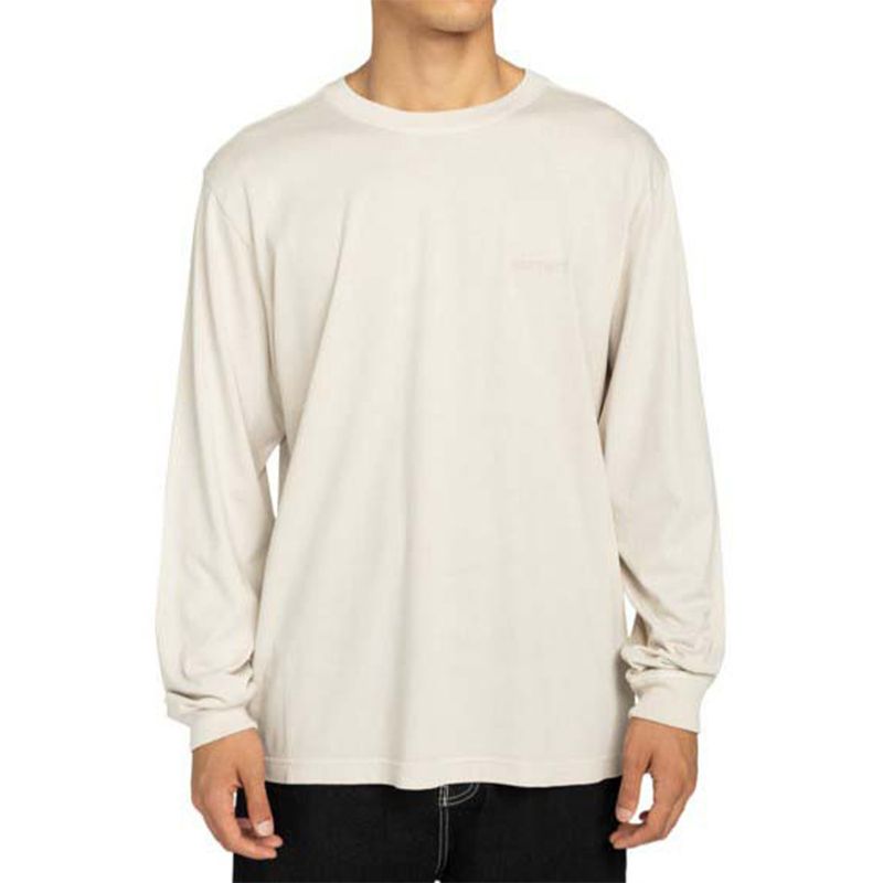 ELEMENT - Polera Hombre Basic Pocket Pigment Beige ELEMENT