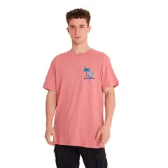 BILLABONG - Polera Hombre Lounge Rosa