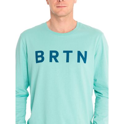 Imagen 2 del producto Polera manga larga Hombre Long Sl Verde Agua