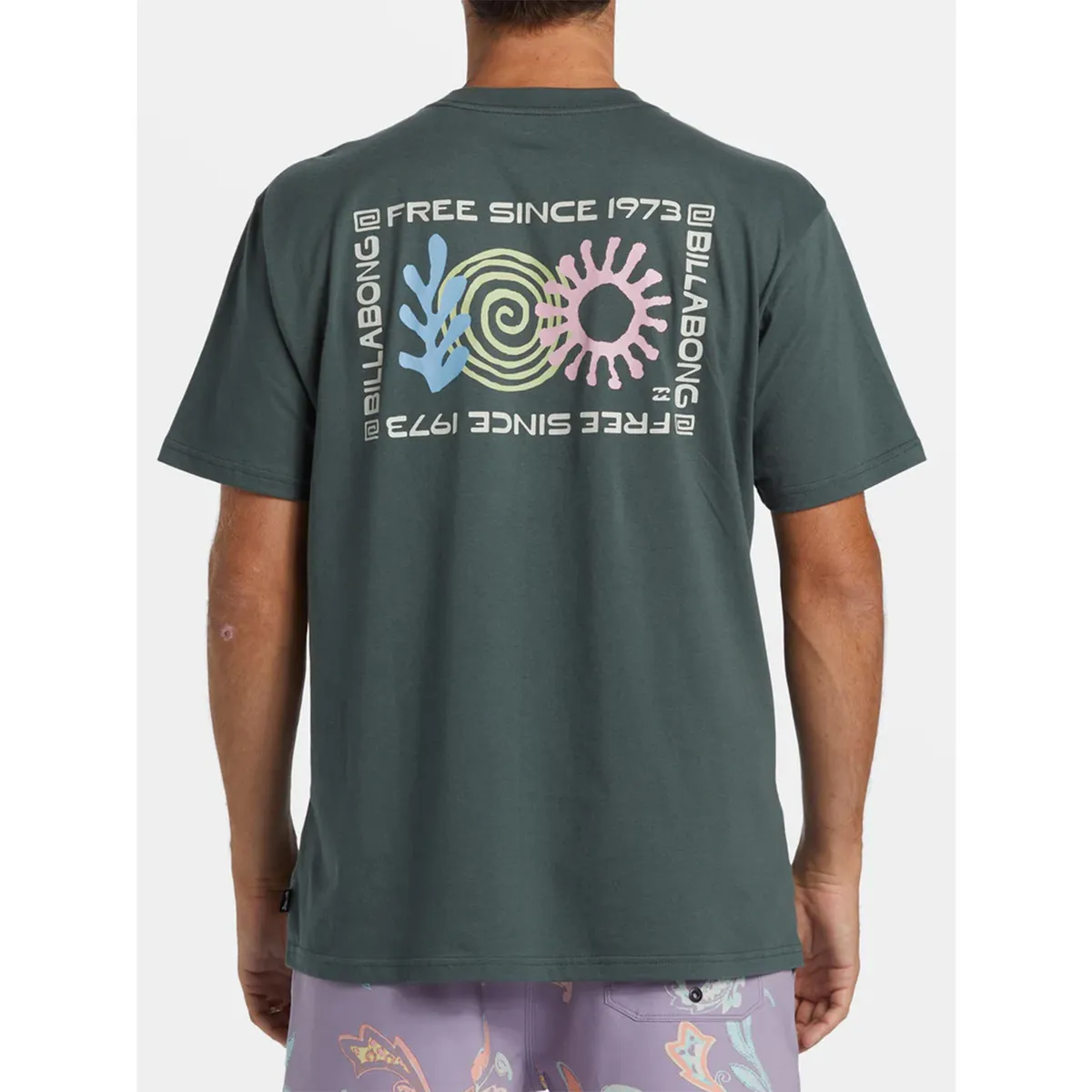 BILLABONG - Polera Hombre Troppo Verde BILLABONG