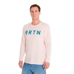 BURTON - Polera manga larga Hombre Long Sl Damasco