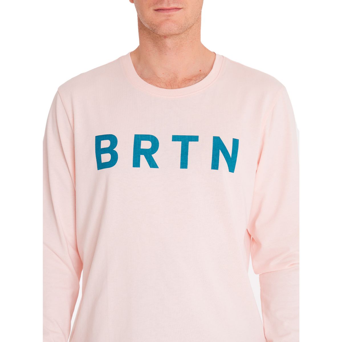 BURTON - Polera manga larga Hombre Long Sl Rosado BURTON