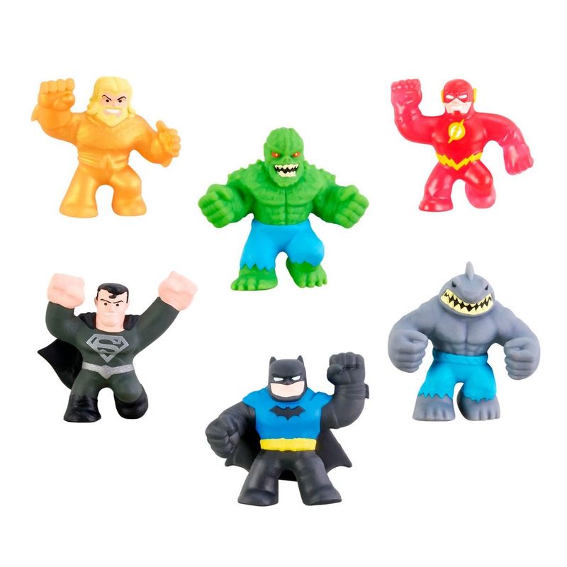 MARVEL - GOO JIT ZU DC MINIS 6 PACK NEW