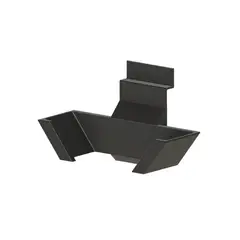 GENERICO - 10 Soportes Palas De Pádel A Panel Racks Colgador Raquetas