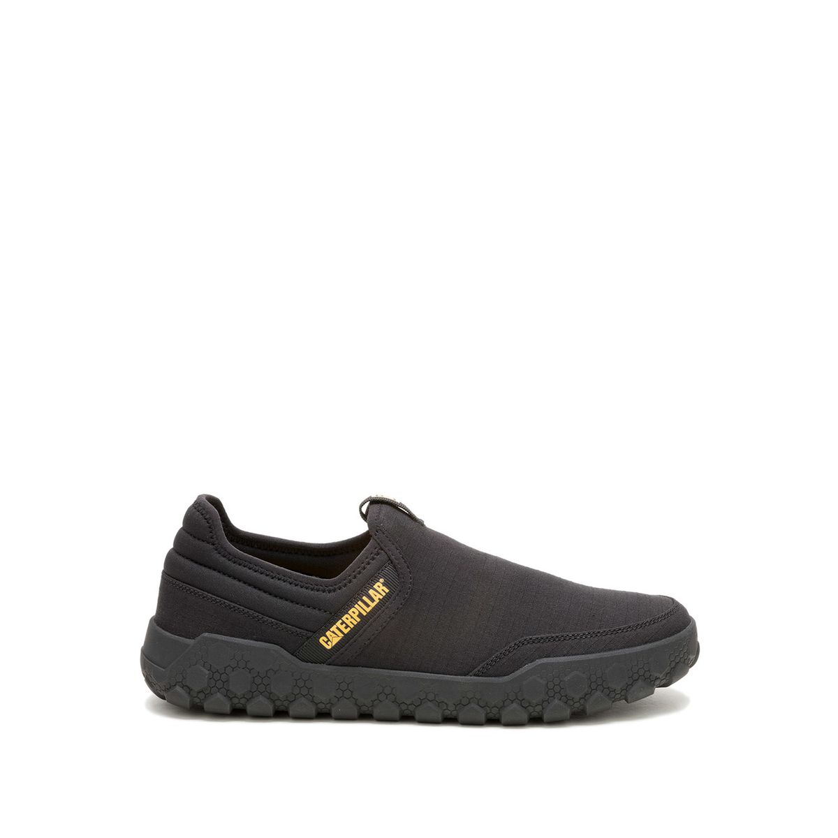 CAT - Zapatilla Cuero Hombre Hex Plus Slip On Negro CAT