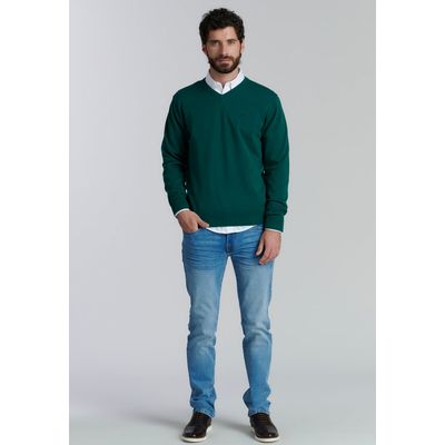 Imagen 2 del producto Sweater V Neck Solido F Smart Casual Café