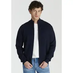 NEW MAN - Sweater Granada Heritage Azul Newman