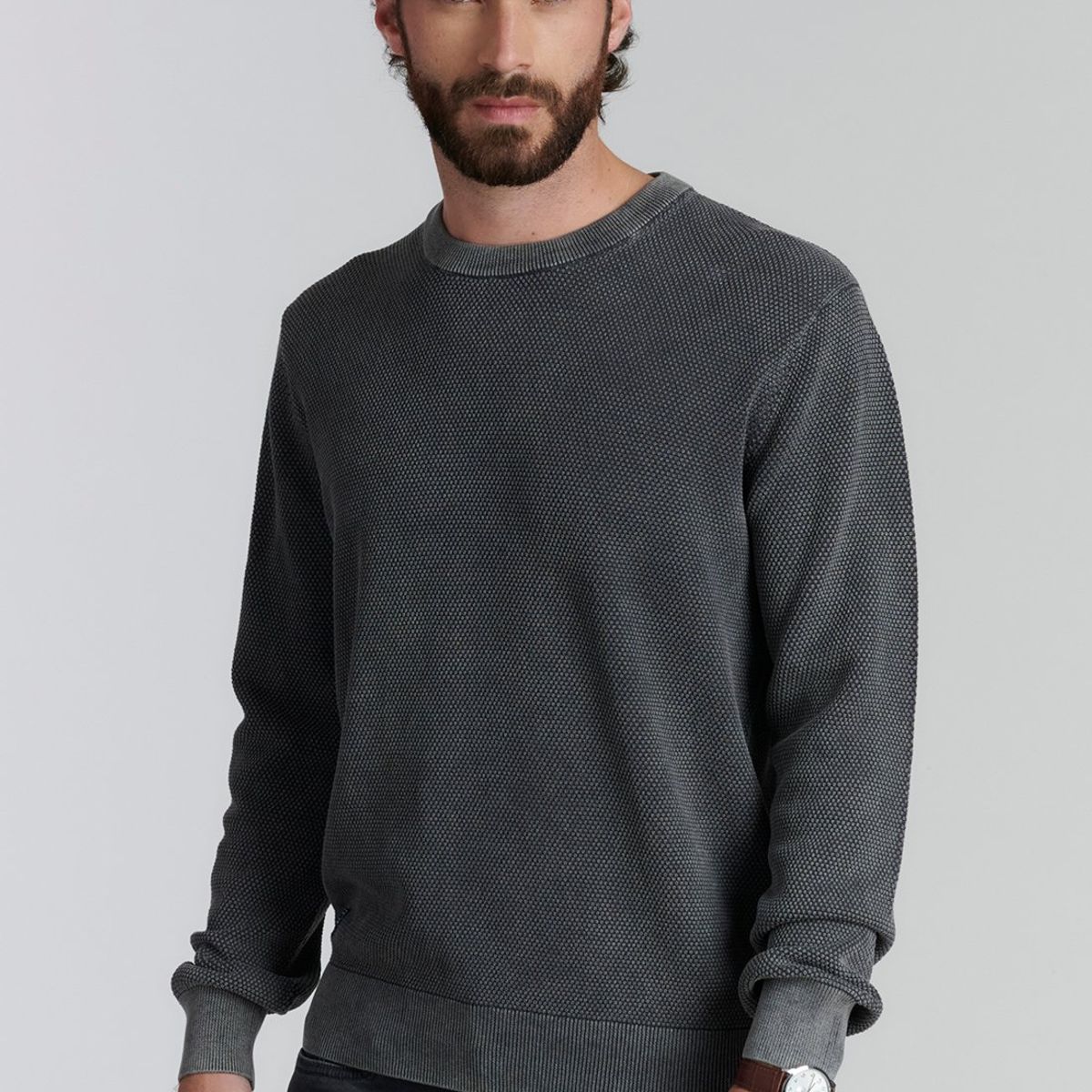 FEROUCH - Sweater New York Fj Fjs Gris Ferouch