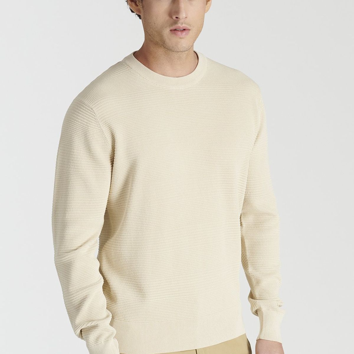 NEW MAN - Sweater Salou Heritage Beige Newman