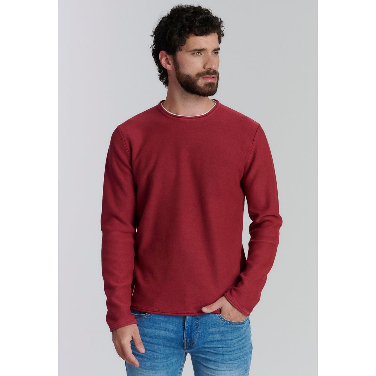 FEROUCH - Sweater Arlingtone F Fr Rojo Ferouch