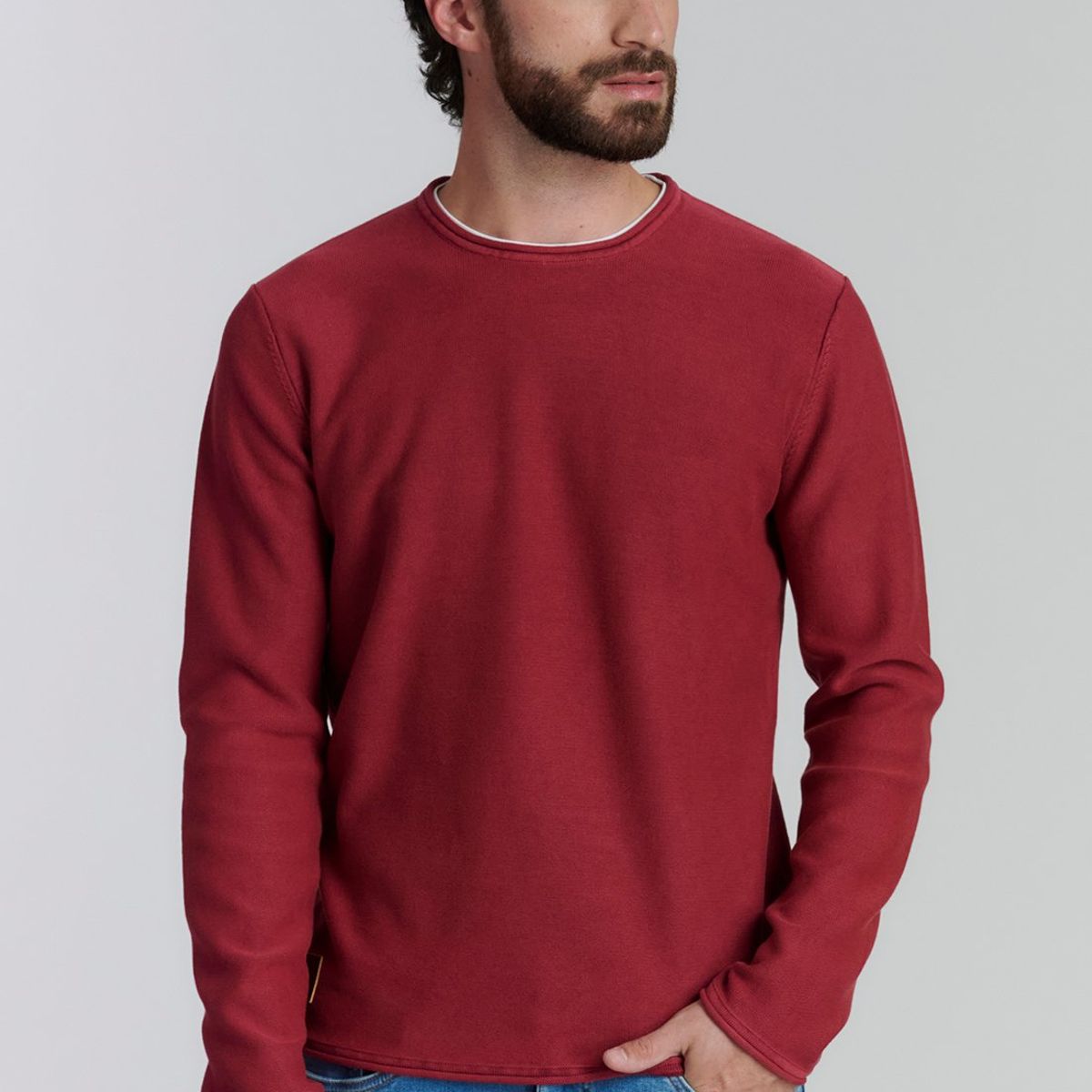 FEROUCH - Sweater Arlingtone F Fr Rojo Ferouch